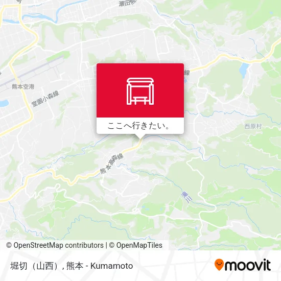 堀切（山西）地図