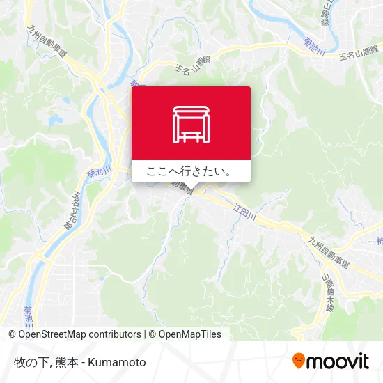 牧の下地図