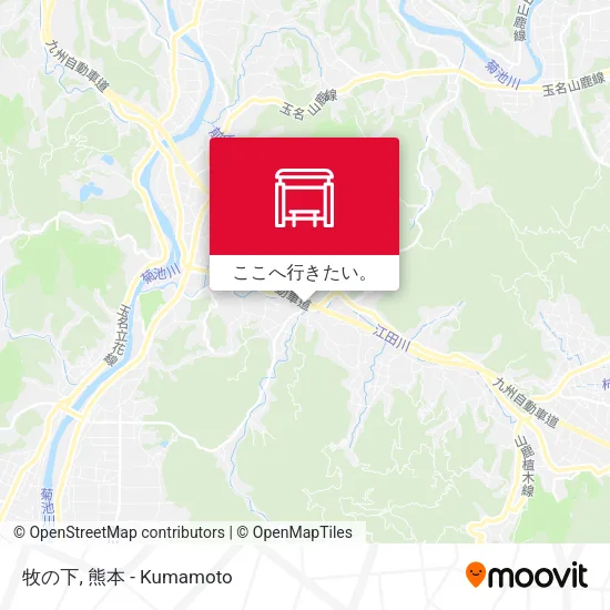 牧の下地図
