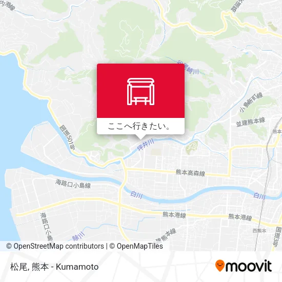 松尾地図