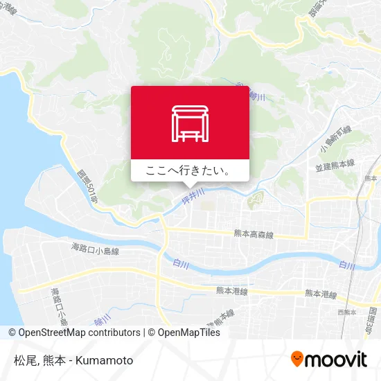 松尾地図