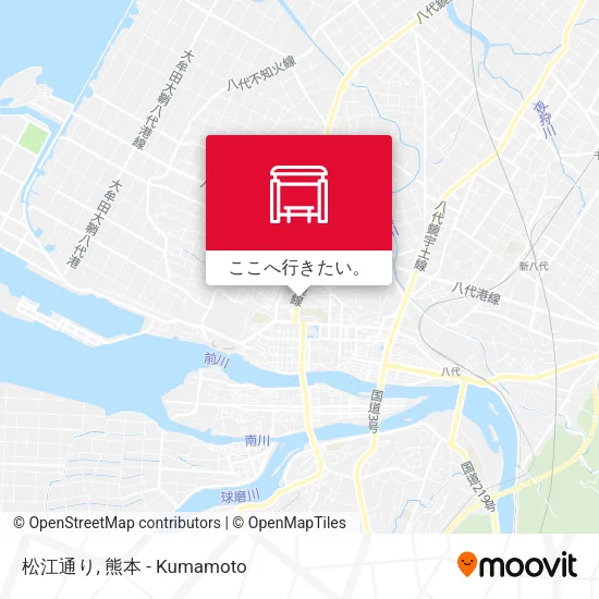 松江通り地図