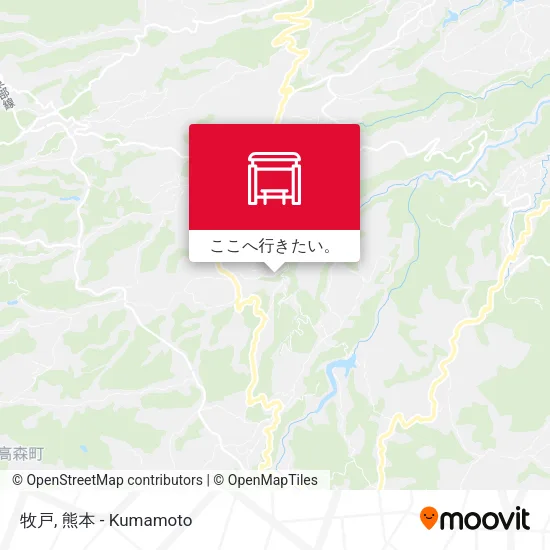 牧戸地図