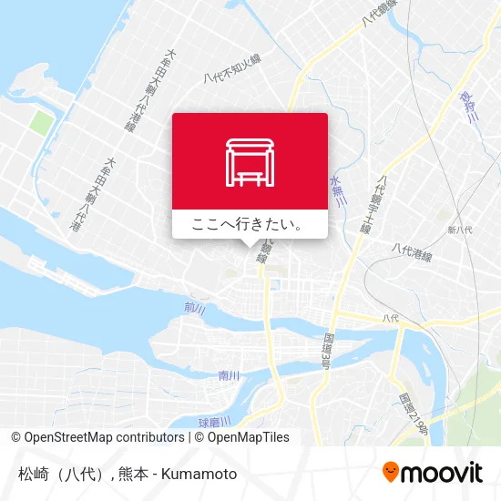松崎（八代）地図