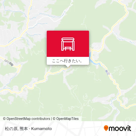 松の原地図
