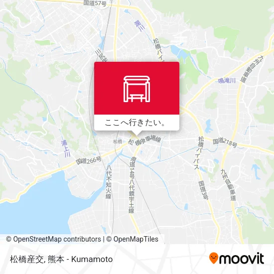 松橋産交地図