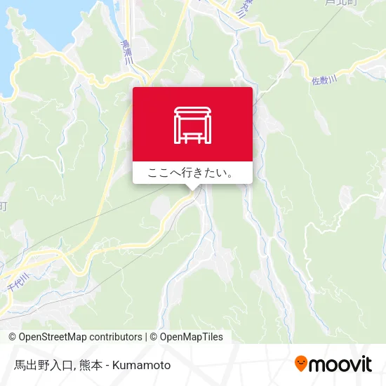 馬出野入口地図