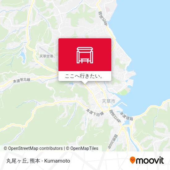丸尾ヶ丘地図
