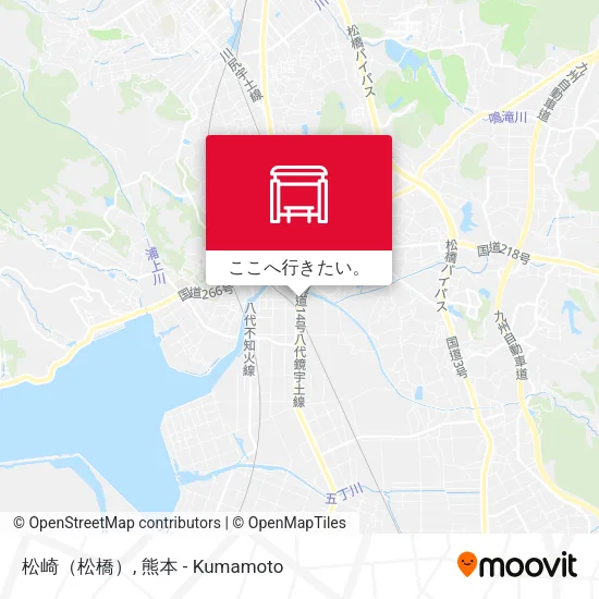 松崎（松橋）地図
