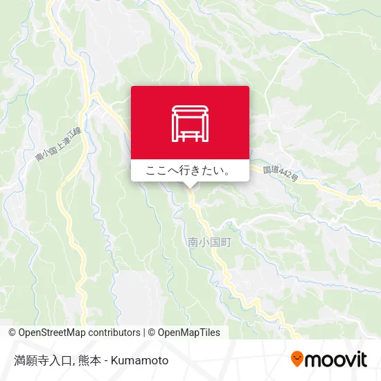 満願寺入口地図