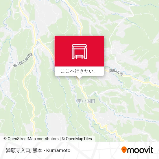 満願寺入口地図
