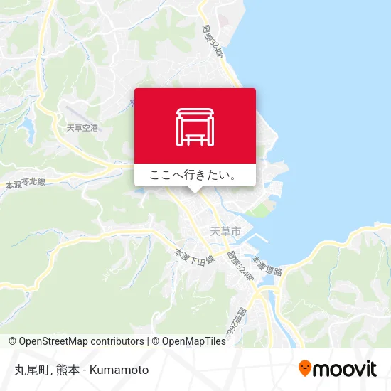 丸尾町地図