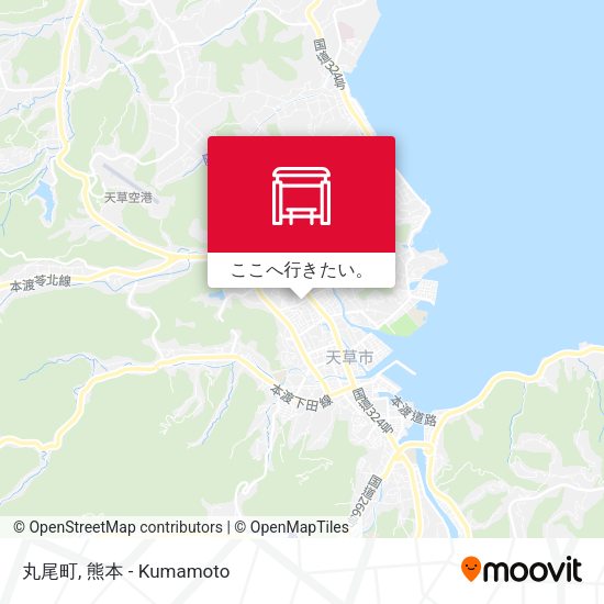 丸尾町地図