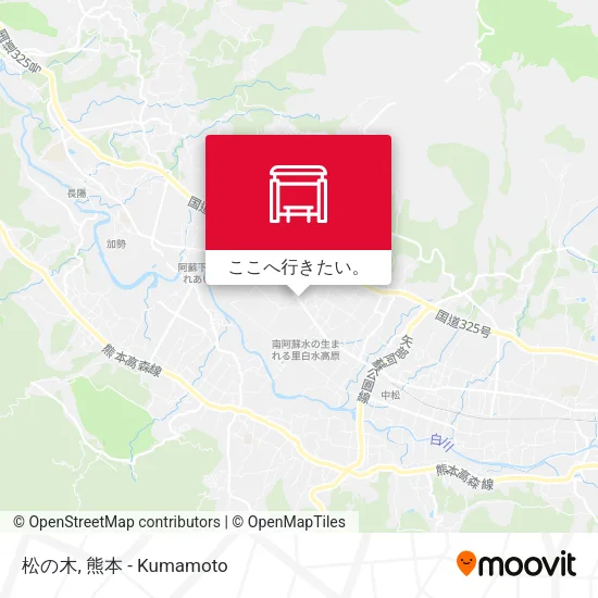 松の木地図