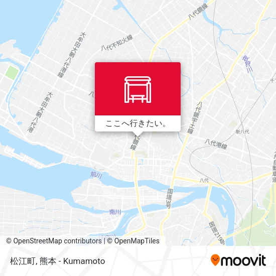 松江町地図