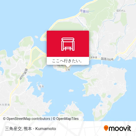 三角産交地図