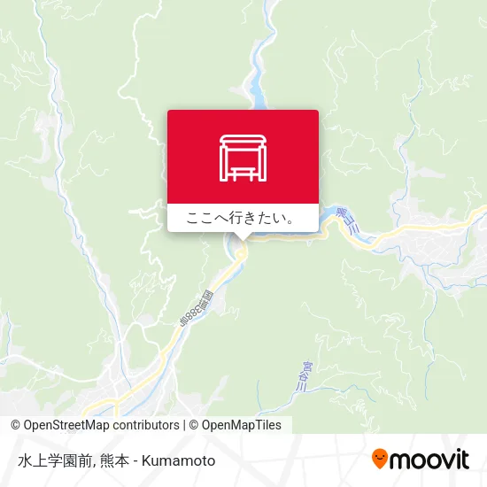 水上学園前地図