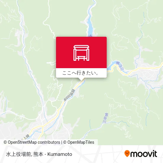 水上役場前地図