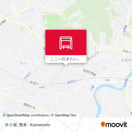 水小屋地図