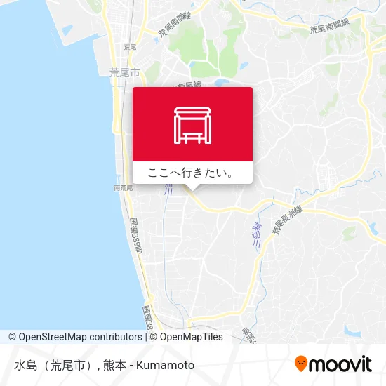 水島（荒尾市）地図