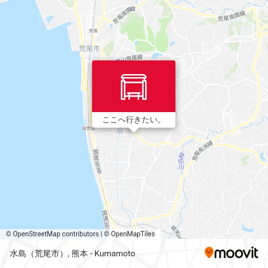 水島（荒尾市）地図