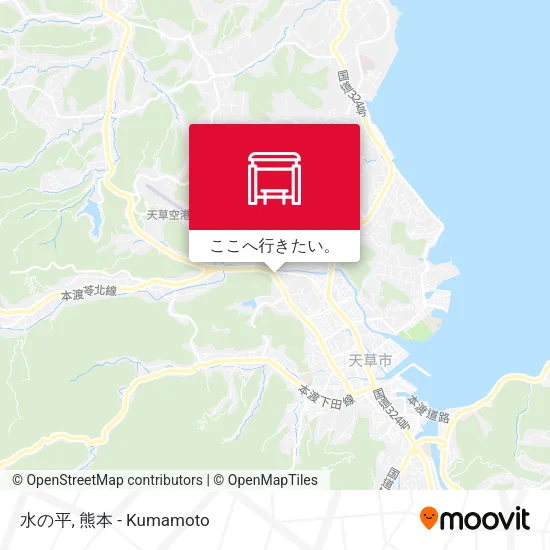 水の平地図