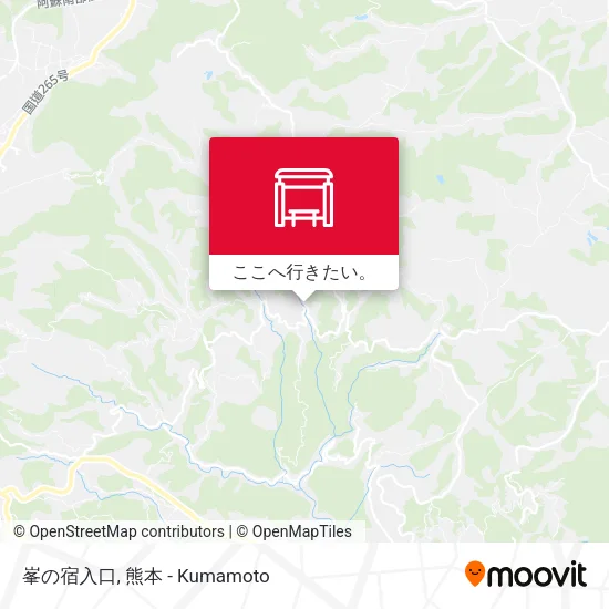 峯の宿入口地図