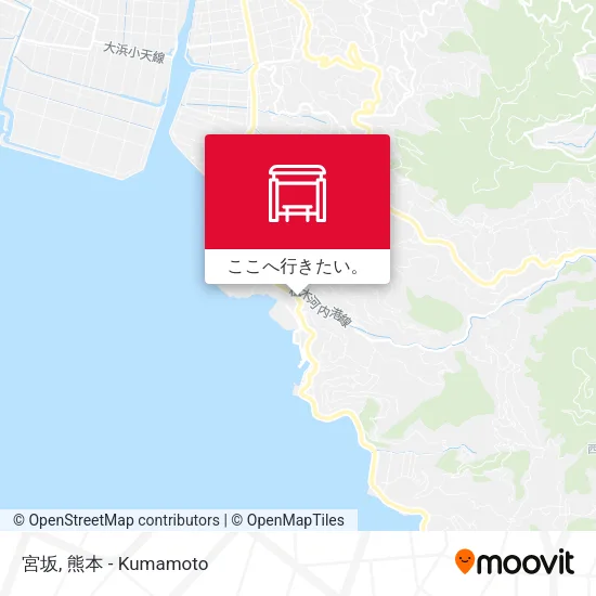宮坂地図