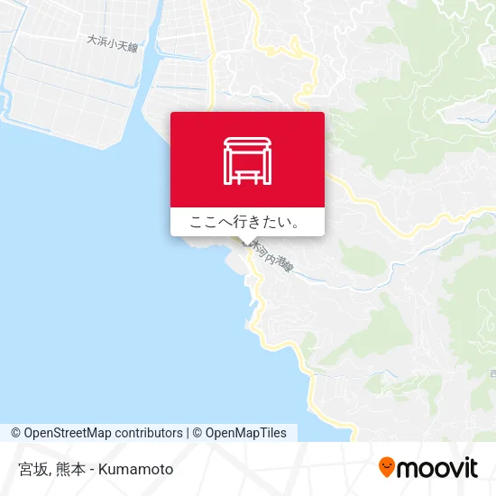 宮坂地図