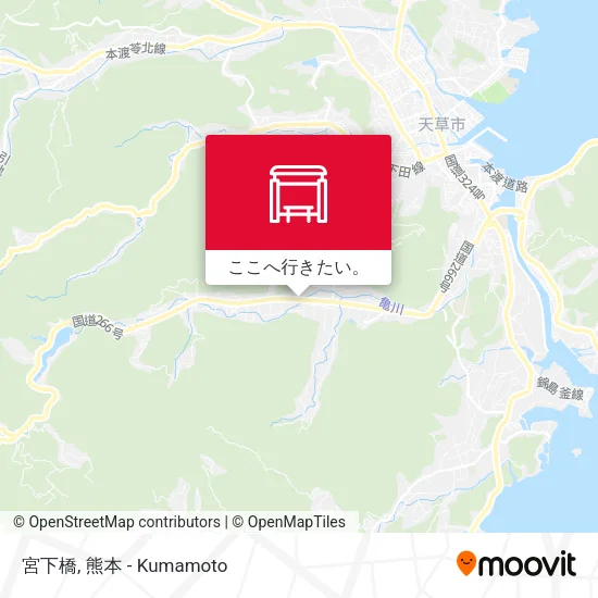 宮下橋地図