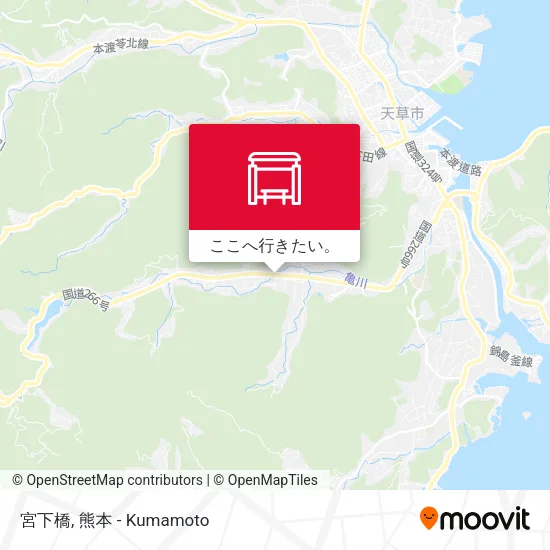 宮下橋地図