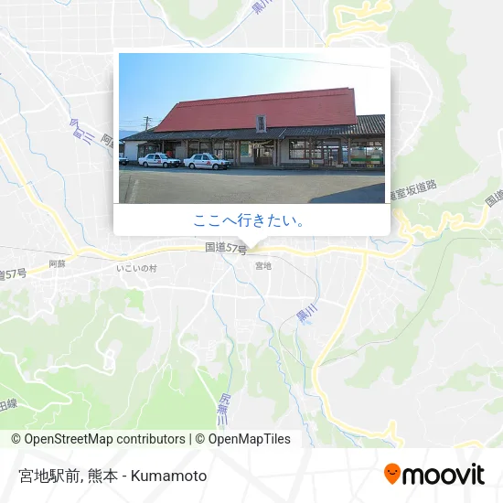 宮地駅前地図