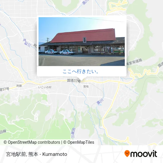 宮地駅前地図