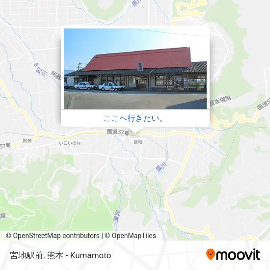 宮地駅前地図
