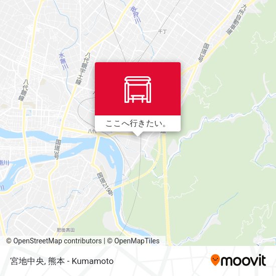 宮地中央地図