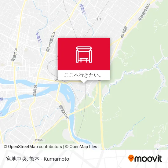 宮地中央地図
