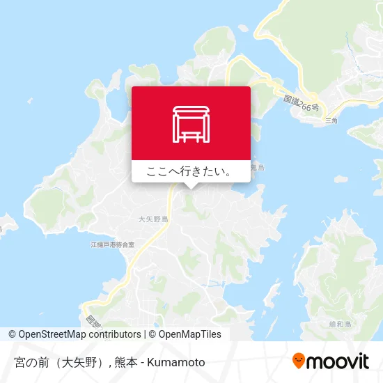 宮の前（大矢野）地図