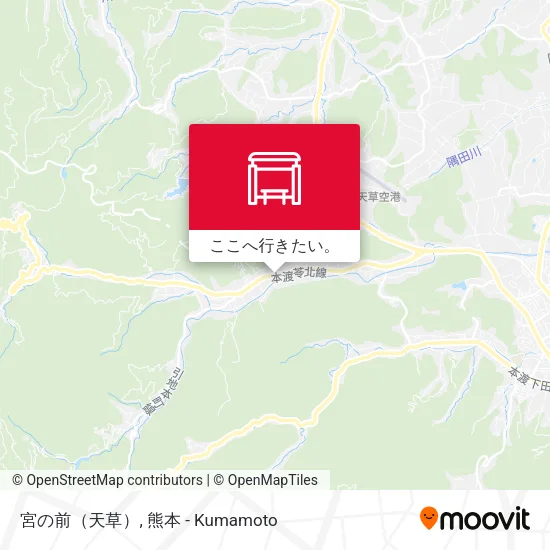 宮の前（天草）地図