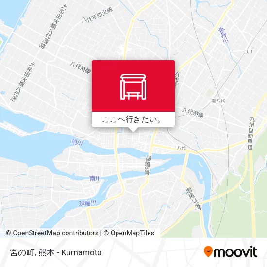 宮の町地図