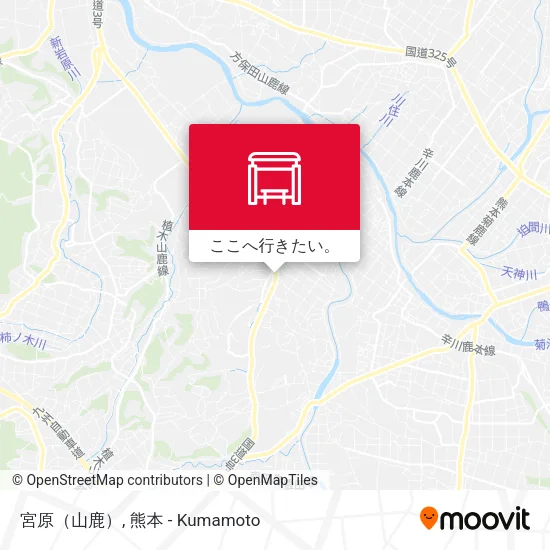 宮原（山鹿）地図