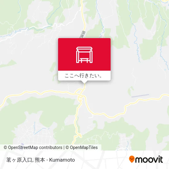 茗ヶ原入口地図