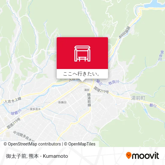 御太子前地図