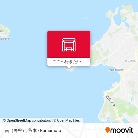 南（野釜）地図