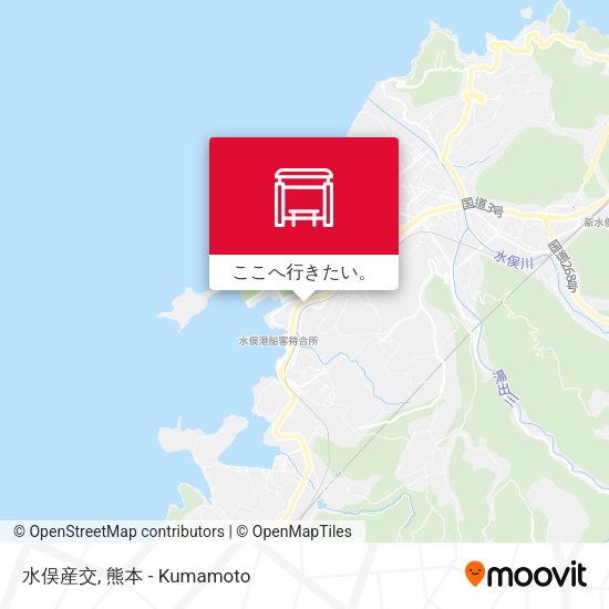 水俣産交地図