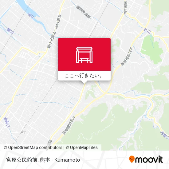 宮原公民館前地図