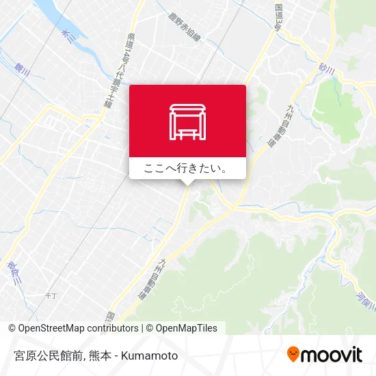 宮原公民館前地図