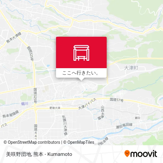 美咲野団地地図