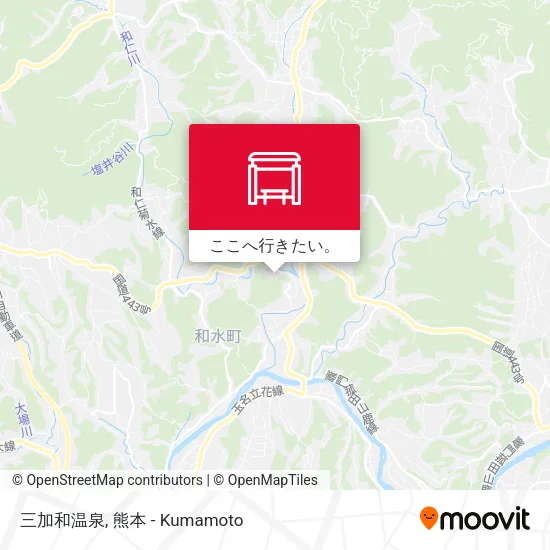 三加和温泉地図