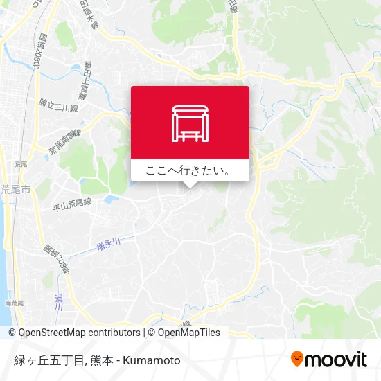 緑ヶ丘五丁目地図