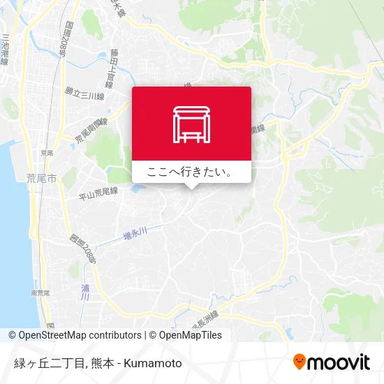 緑ヶ丘二丁目地図